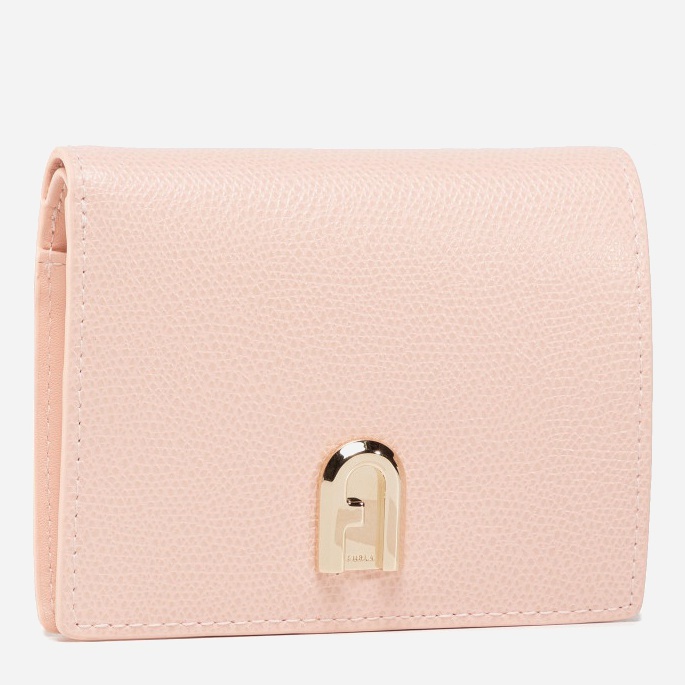 

Женский кожаный кошелек Furla 1927 S Compact Wallet - Ares Розовый
