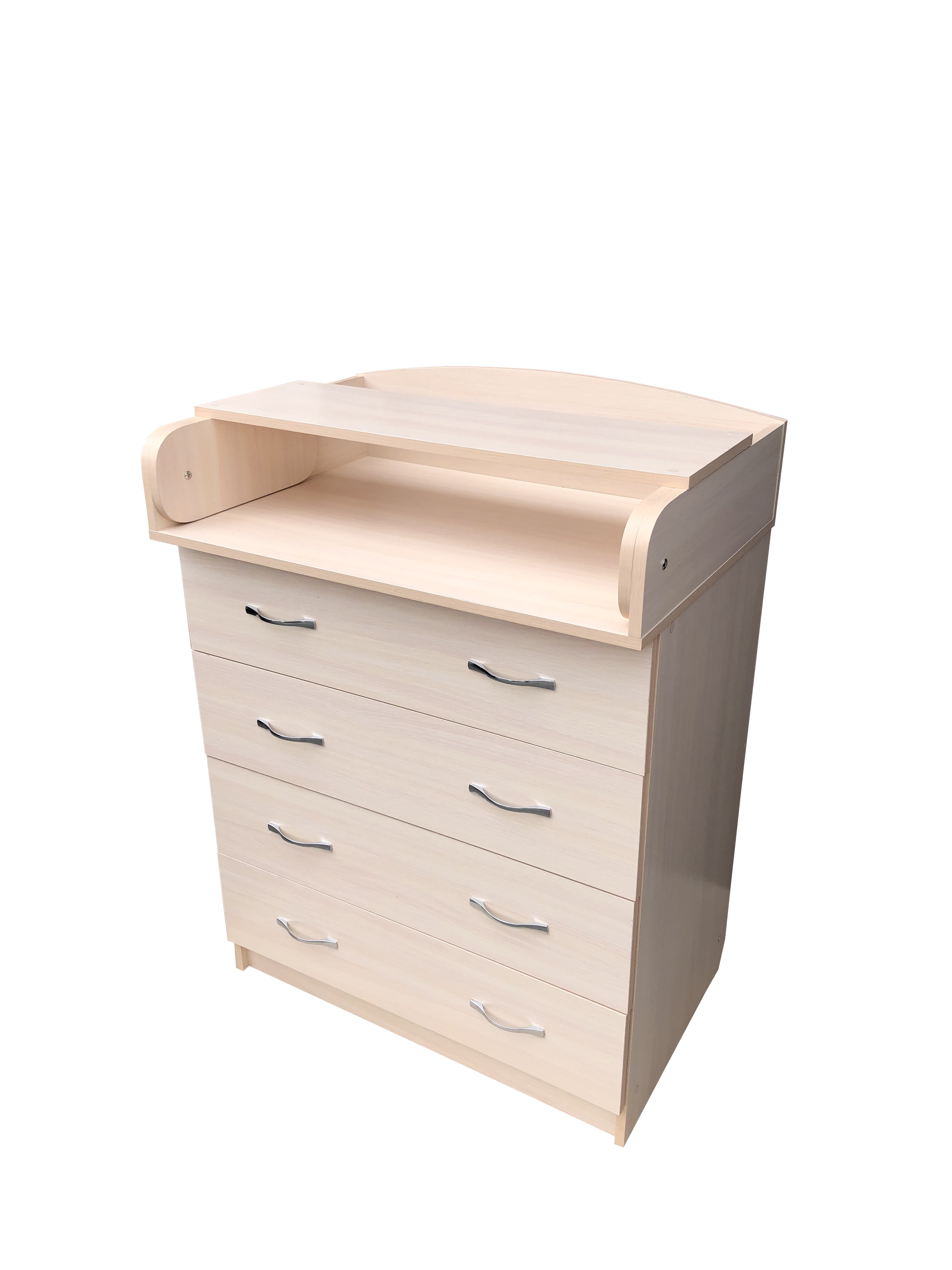 

Пеленальный комод Baby Comfort BC Classic на 4 ящика дуб молочный