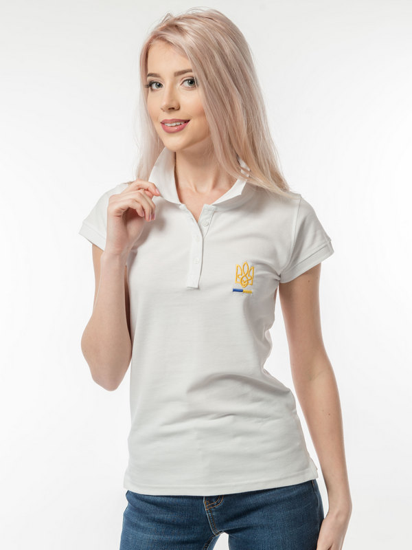 

Футболка поло Етно-Сіті Тризуб XL Біла (598/XL)