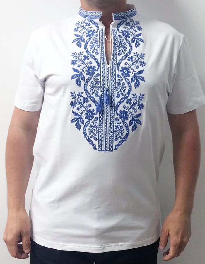 

Футболка з вишивкою Етно-Сіті Сокальська 3XL Біла (297/3XL)