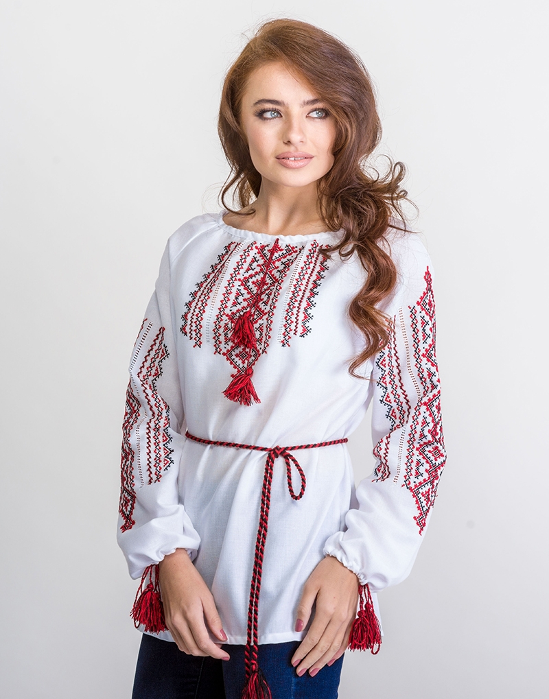 

Вишиванка Етно-Сіті Галицькі традиції S Біла (5692/S)