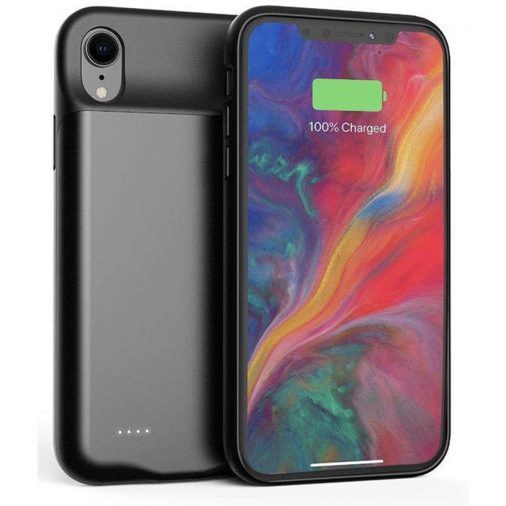 

Чехол аккумулятор iBattery для iPhone Xr 4000 mAh black