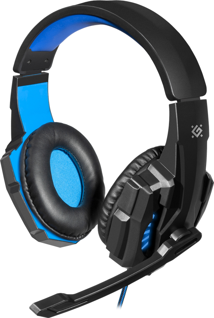

Наушники Defender Warhead G-390 LED Black-blue (64039)