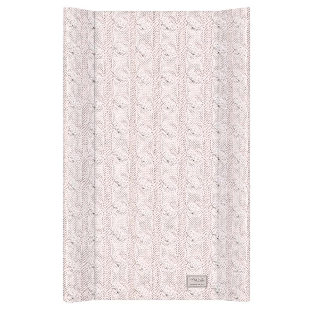

Детская пеленальная доска мягкая на кровать Ceba Baby Pastel Collection Cable stitch 50х80 см., бежевая