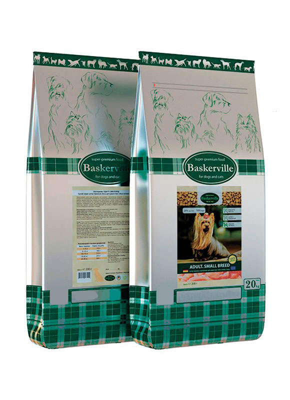 

Сухой корм Baskerville Adult Small Breed для собак 4 кг