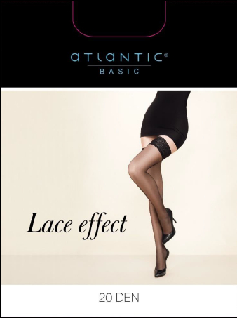 

Колготы-чулки 20Den LACE EFFECT BLT-016 Diano Atlantic XS/S