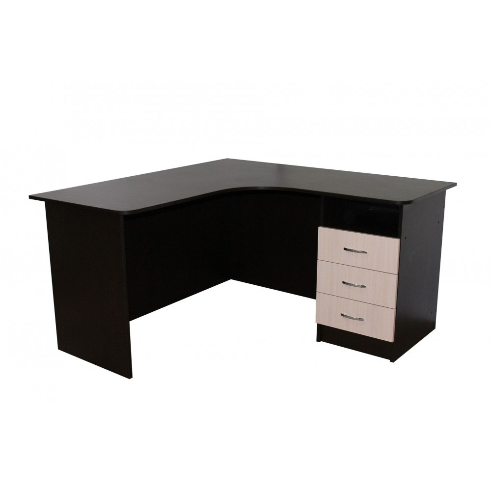 

Угловой компьютерный стол ОН-60/1 Ника Мебель Дуб Венге + Дуб Молочный