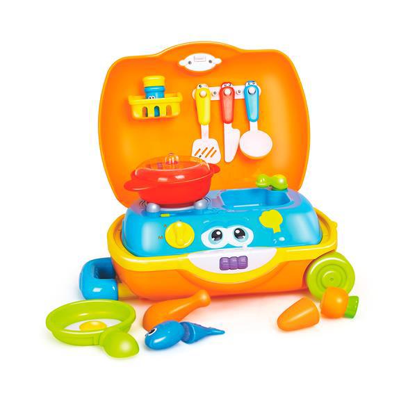 

Игровой набор детский Hola Toys Чемоданчик повара с ручкой