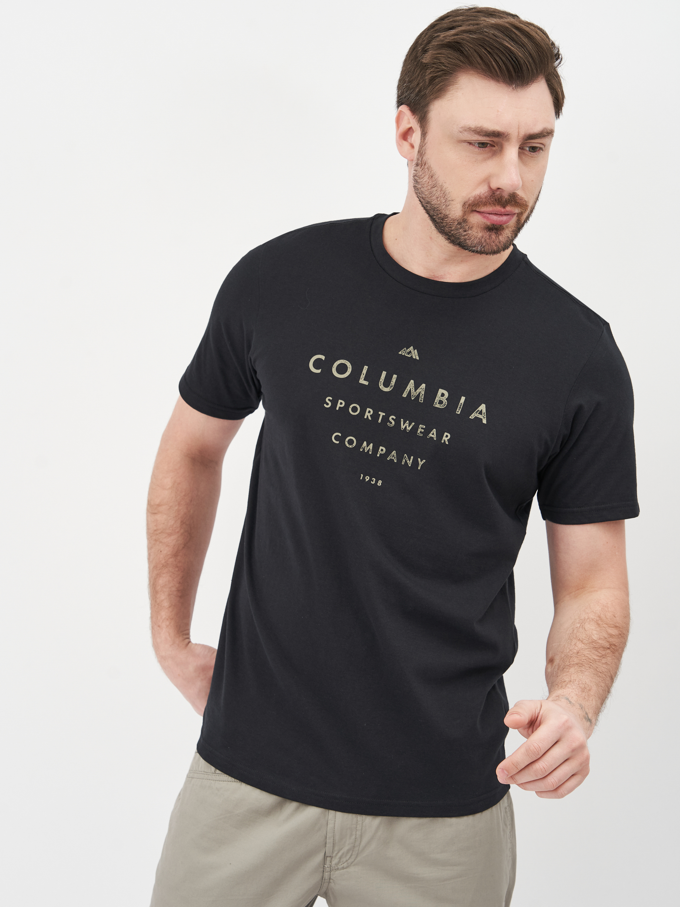 

Футболка Columbia Path Lake Graphic 1934811-010 S Черная