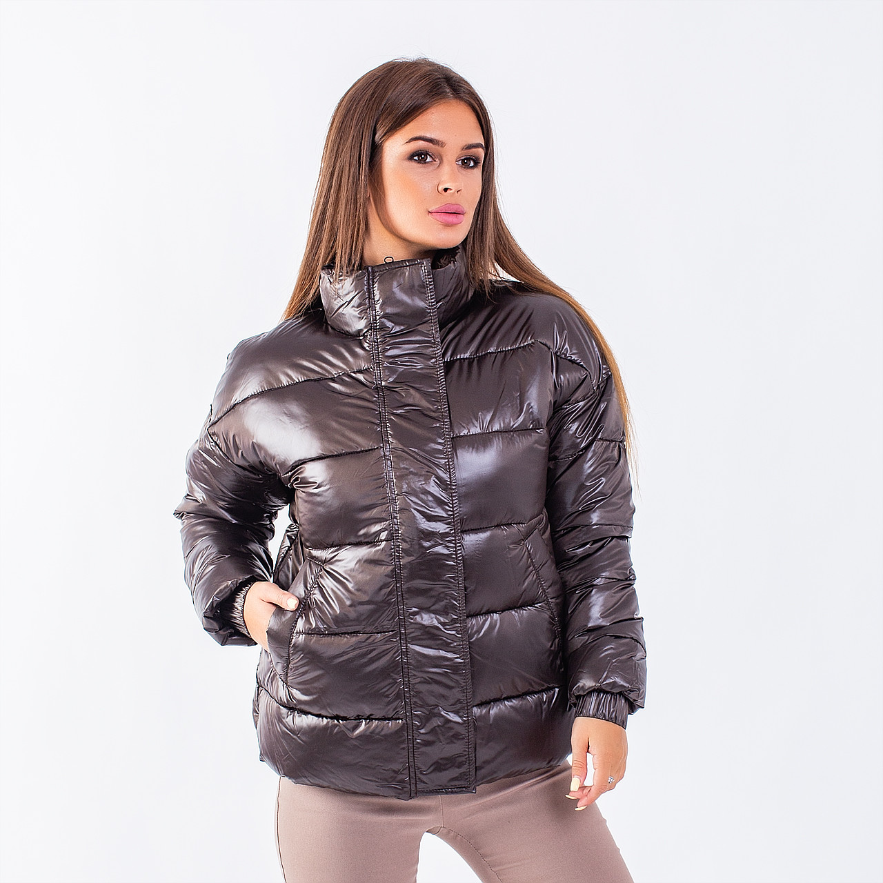 

Женская куртка Indigo N 048T MONCLER BROWN