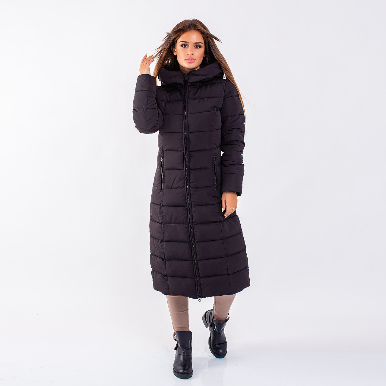 

Женское пальто N 008TL BLACK