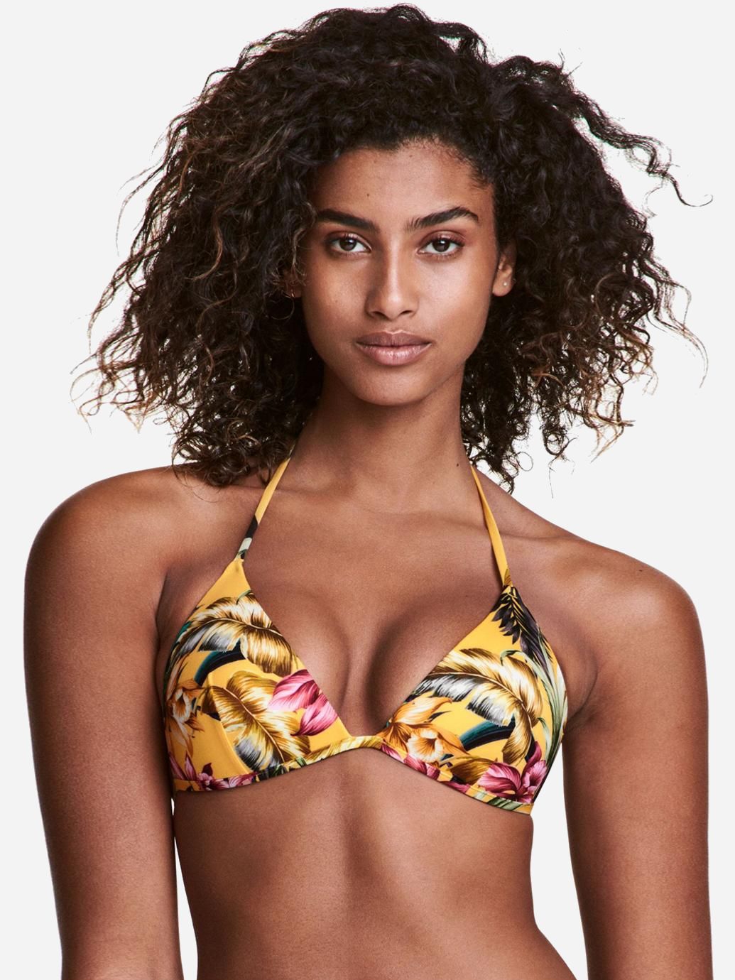 

Верхняя часть купальника H&M 456382003a23 32 Желтая