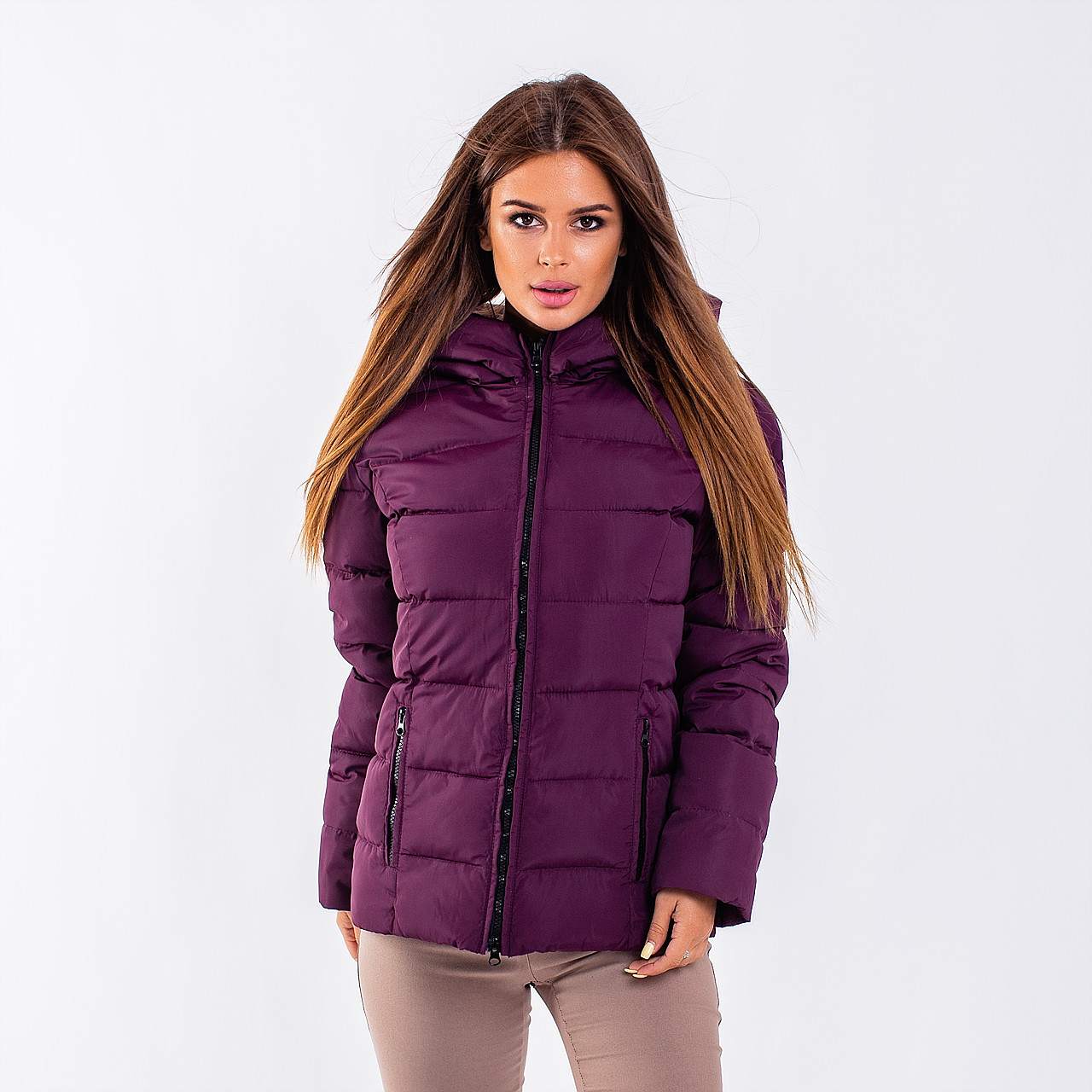 

Женская куртка Indigo N 009TT BURGUNDI RED S