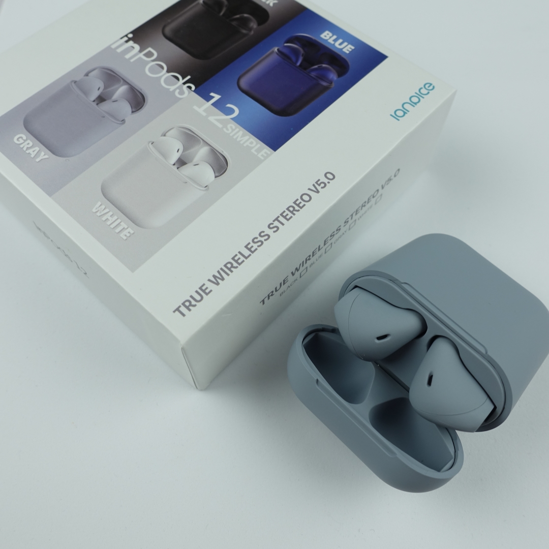 

Беспроводные наушники Inpods 12 TWS Bluetooth Grey