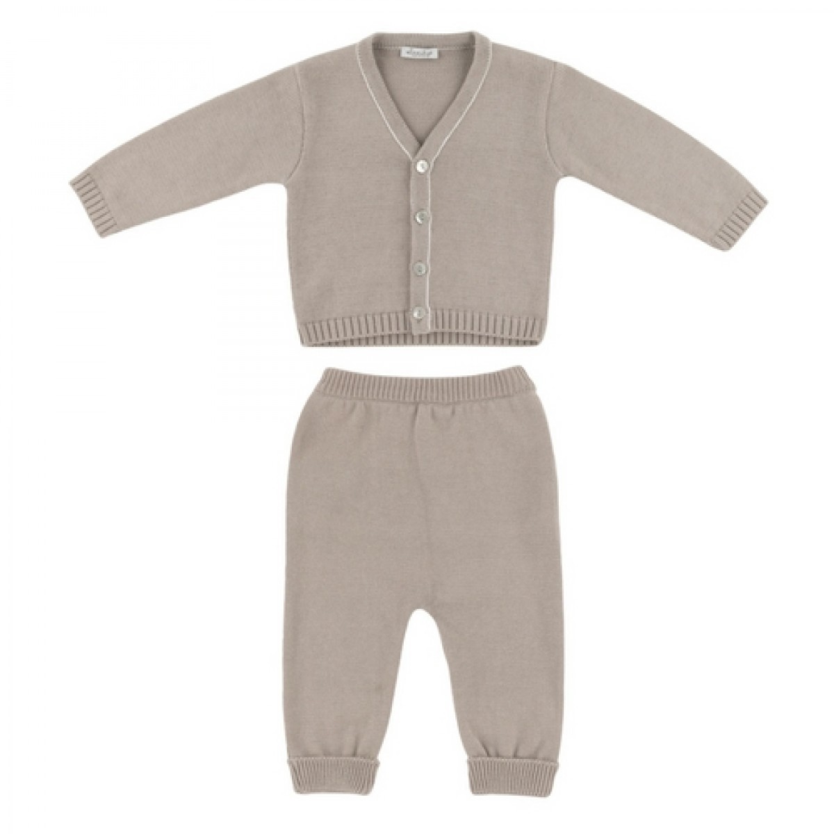 

Костюм (кофта + штаны) Love In Kyo бежевый 80 см.