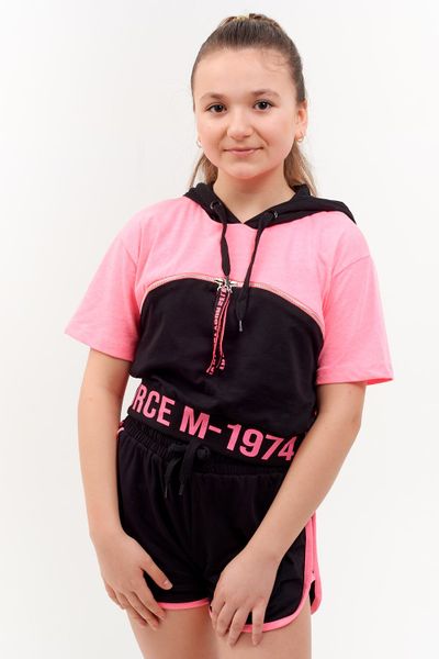 

Футболка Marions MGB-3006 164 см чорний і ультра-рожевий