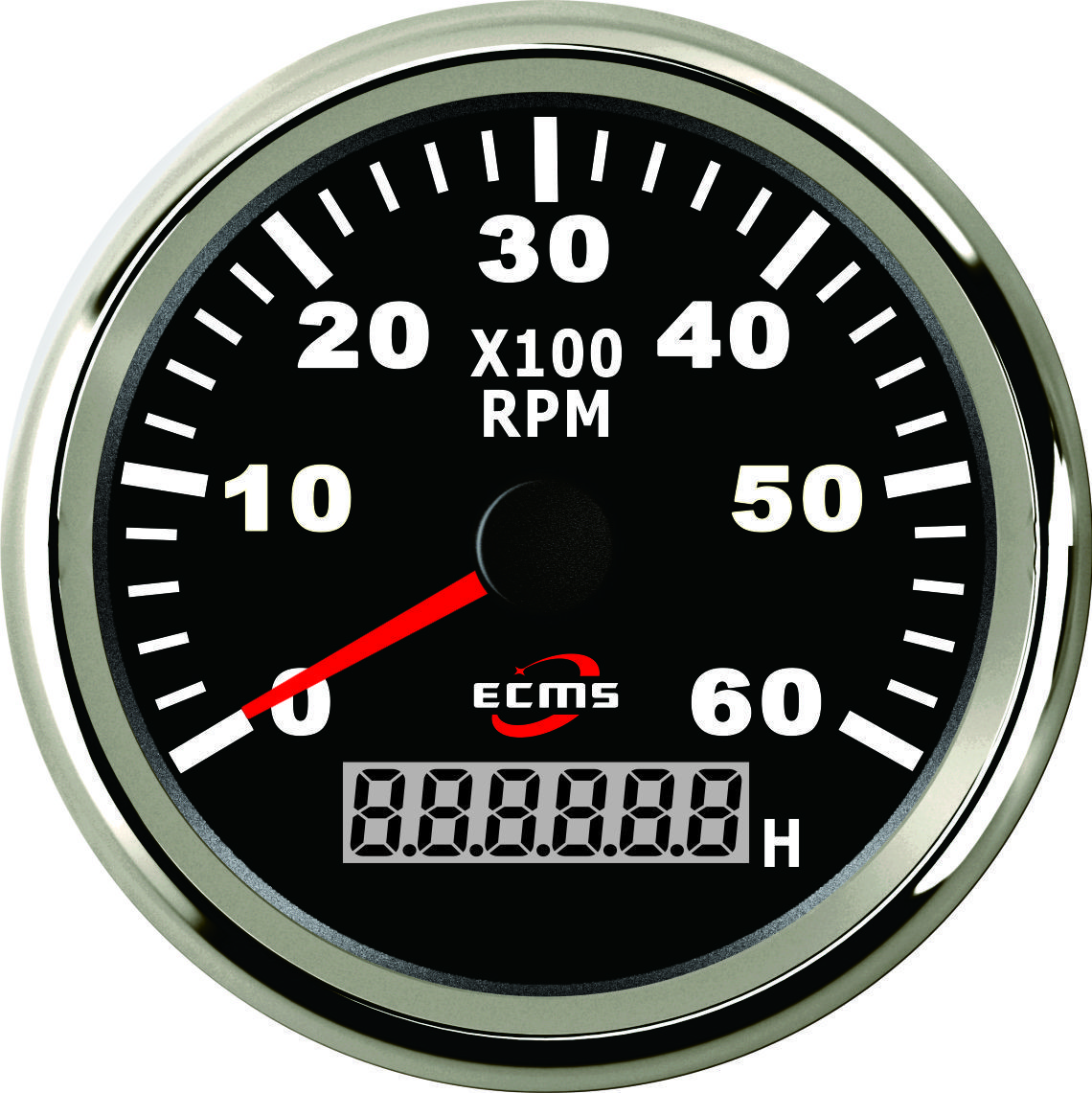 

Лодочный Тахометр со счетчиком моточасов Ecms 900-00014