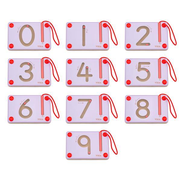 

Обучающий набор Viga Toys Учимся писать цифры (50339)