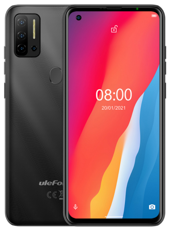 

UleFone Note 11P 8/128 Gb black, 6.55", Helio P60, 3G, 4G