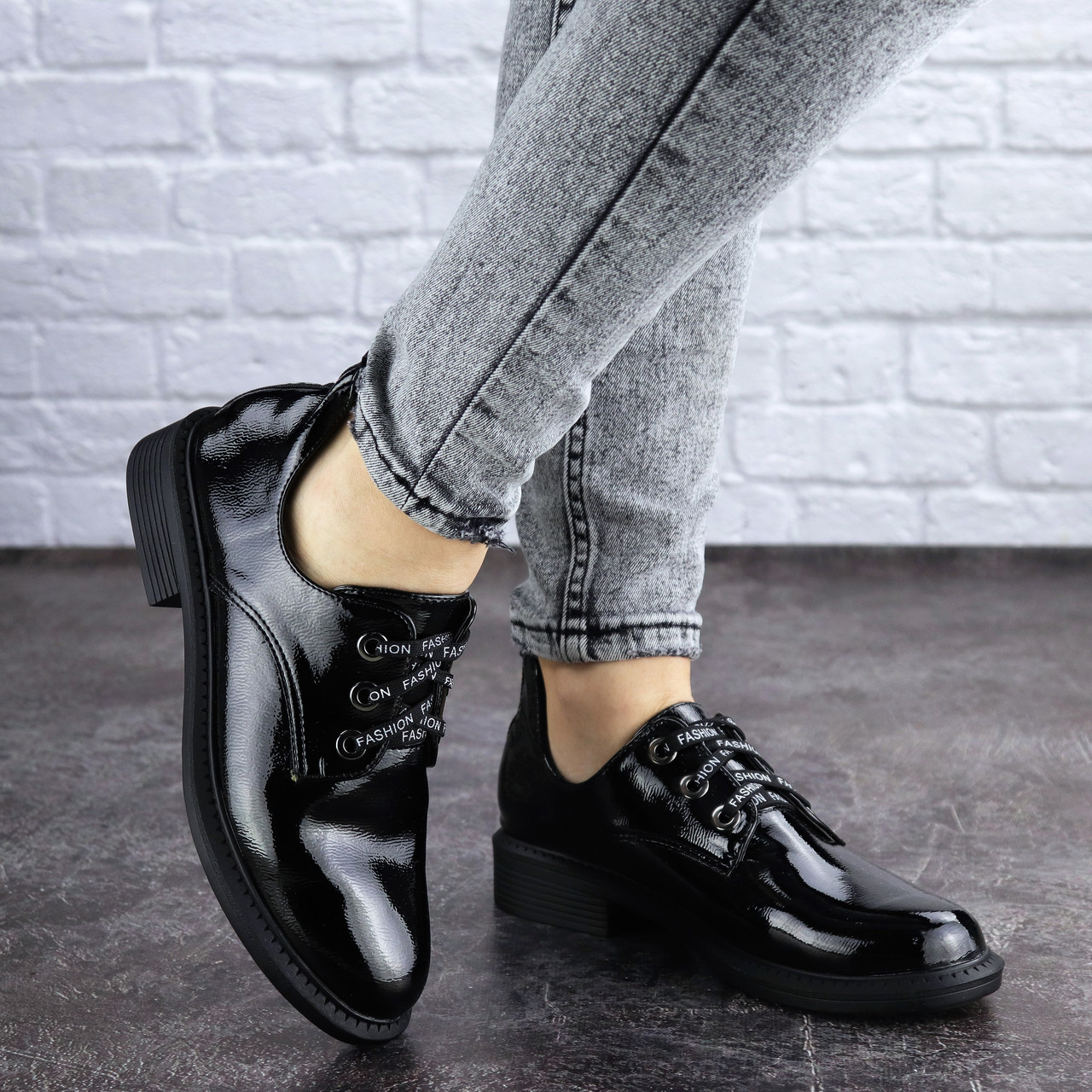 

Женские туфли Fashion Prancer 2033 36 размер 23,5 см Черный