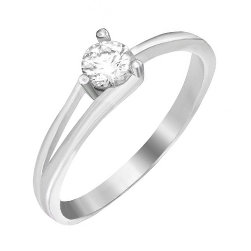 

Серебряное кольцо с цирконием SWAROVSKI 000039527 17.5 размера