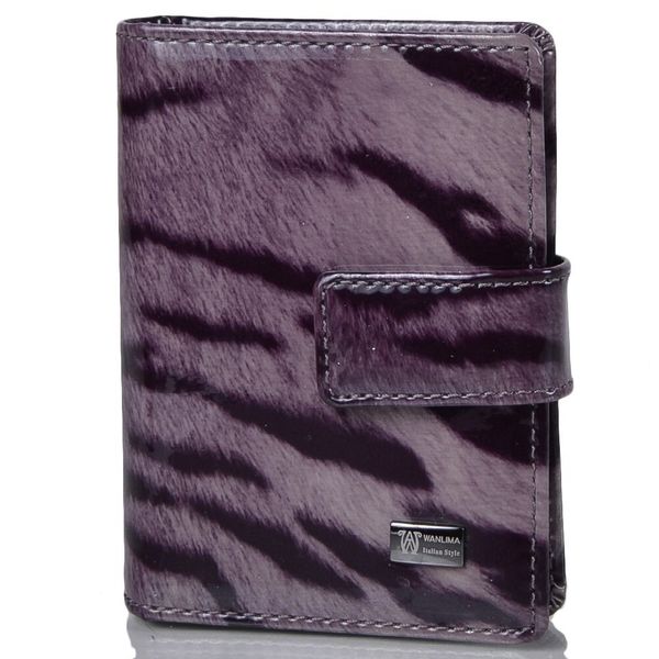

Кожаная визитница WANLIMA W110847904573-grey