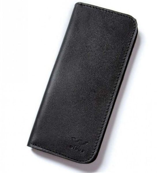 

Портмоне из натуральной кожи The Wings Middle черный TW-MIDDLE-BLACK-KSR