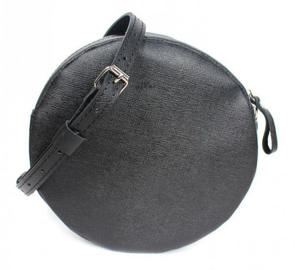 

Кожаная женская сумка мини Bubble черная сафьян TW-BABL-BLACK-SAF