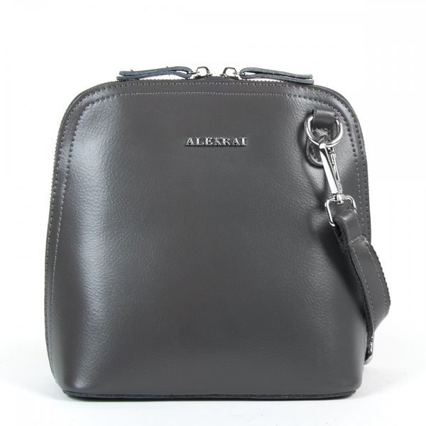 

Женская кожаная сумка ALEX RAI 05-01 8803 grey