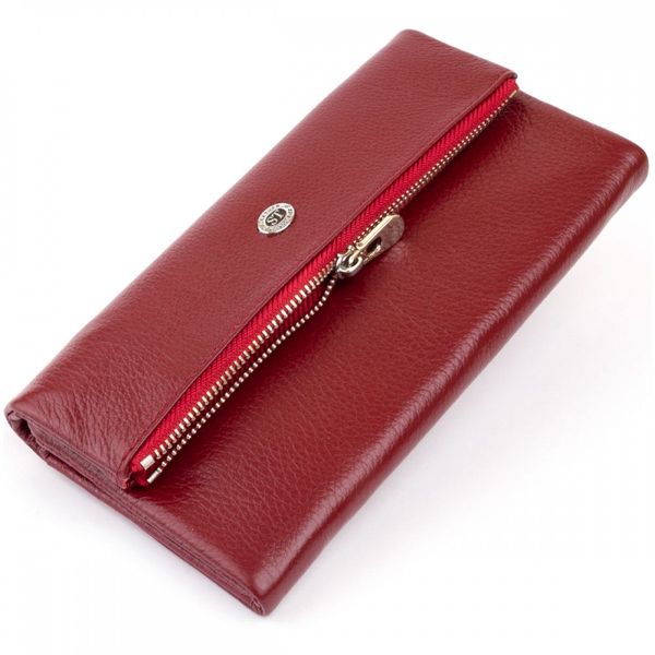 

Женский кожаный кошелек ST Leather 19273 Бордовый