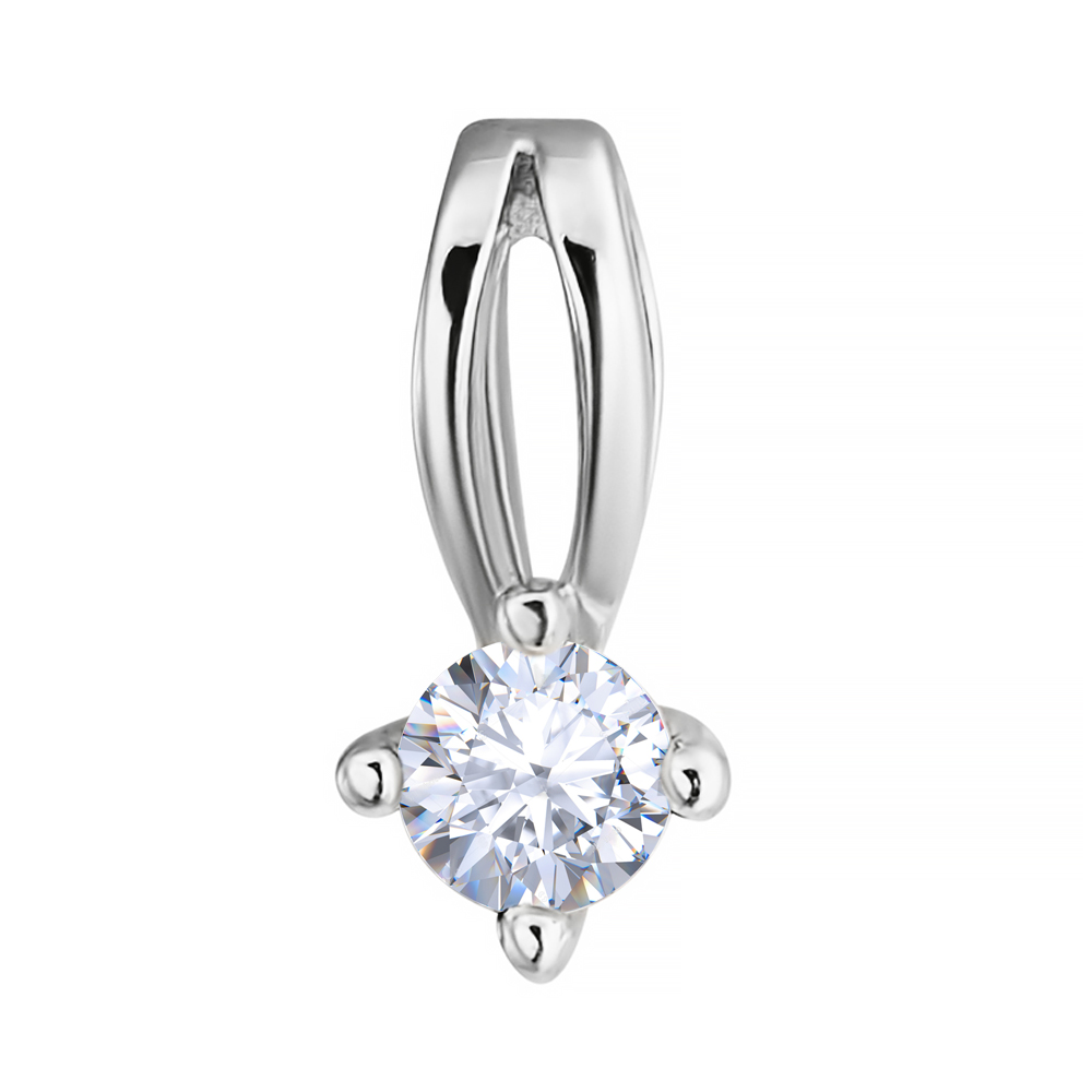 

Золотой подвес с цирконием Swarovski 000049425