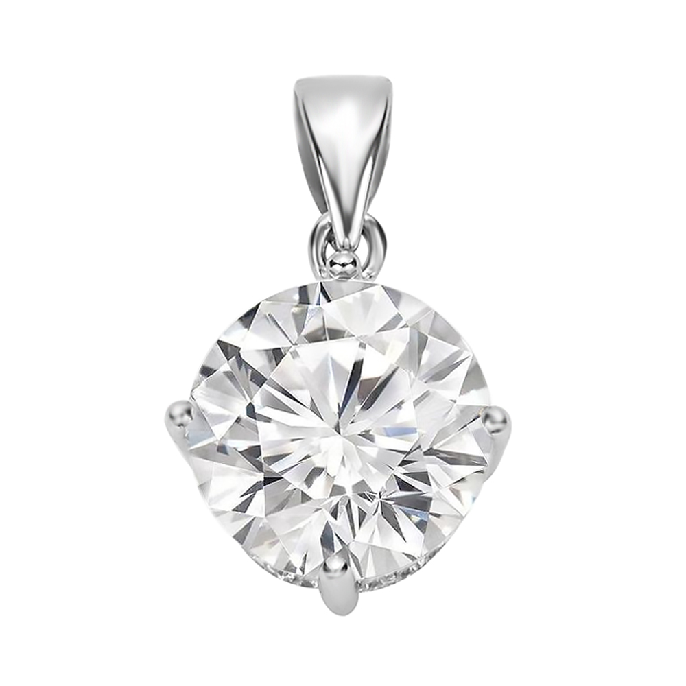 

Серебряный кулон с кристаллом циркония 000129324