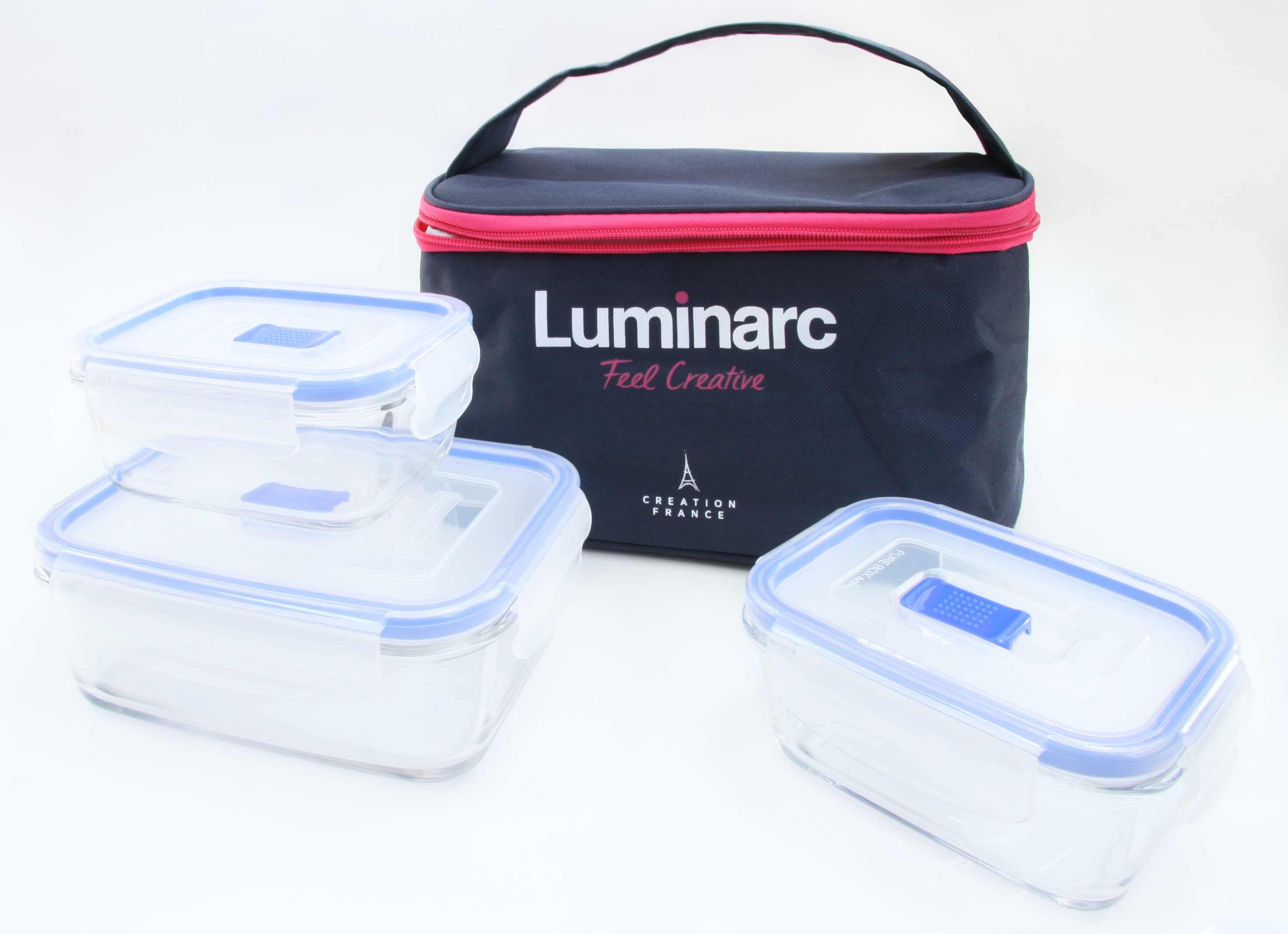 

Набор контейнеров Luminarc Pure Box Active 3 шт + термосумка