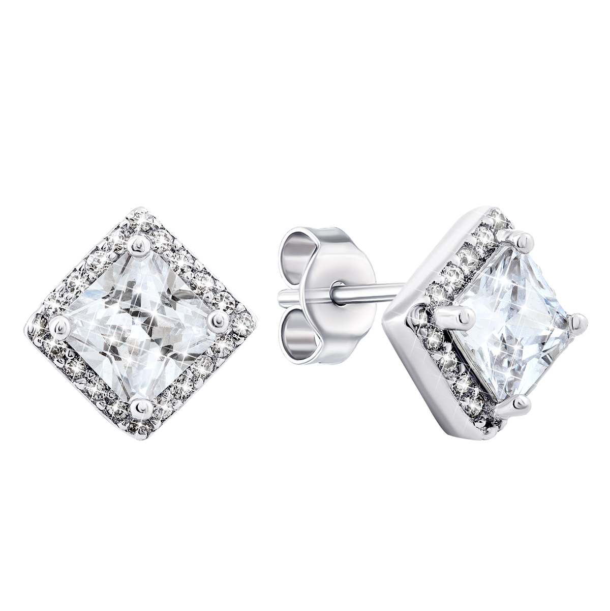 

Серебряные пуссеты с фианитами 1SE61520-E