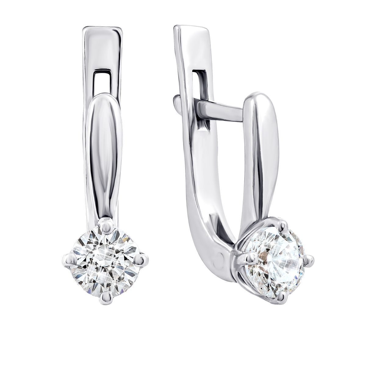 

Серебряные серьги с фианитами 2820/9р-CZ