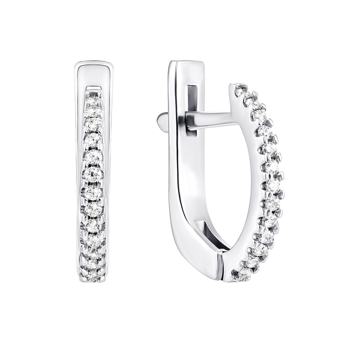 

Серебряные серьги с фианитами 2252/1р-CZ