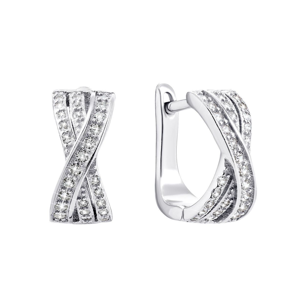 

Серебряные серьги с фианитами PSS1012ER