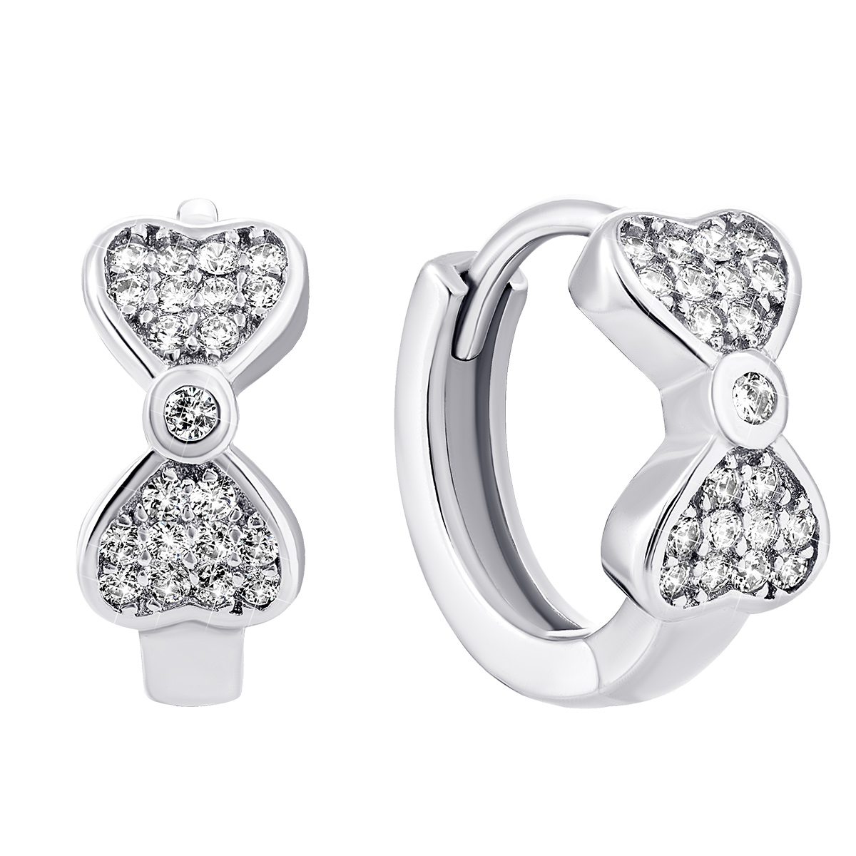 

Серебряные серьги с фианитами 1EA84370-E