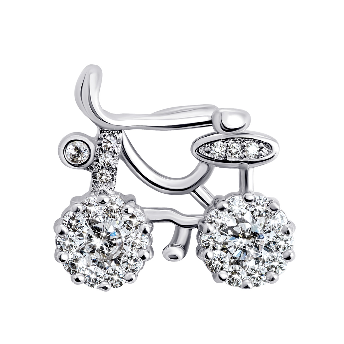 

Серебряная подвеска с фианитами TP066906