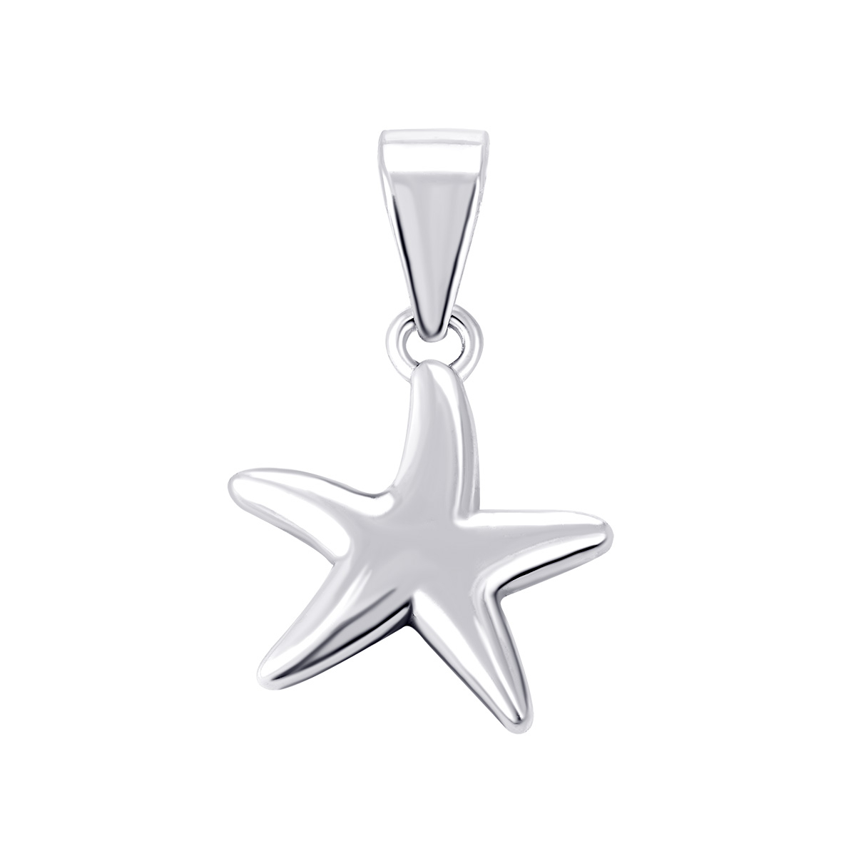 

Серебряная подвеска Звездочка 1SE61559-P