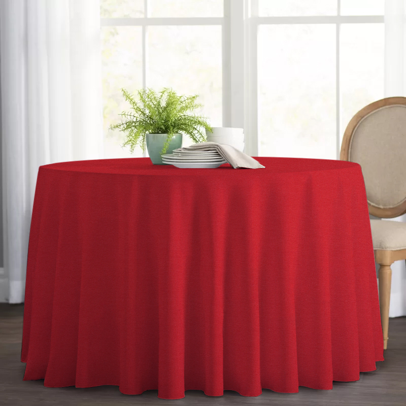 

Круглая cкатерть Time Textile Kanzas Red Красный TT129324 Ø280