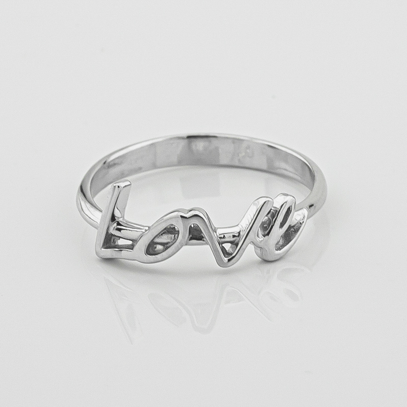 

Серебряное кольцо LOVE 111100-4 Диамант, 18 размер