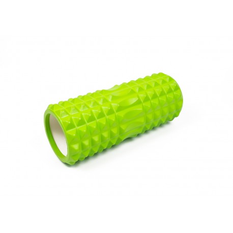 

Ролик массажный с выемкой FitMagic Grid Roller Max-Pro 33 см салатовый