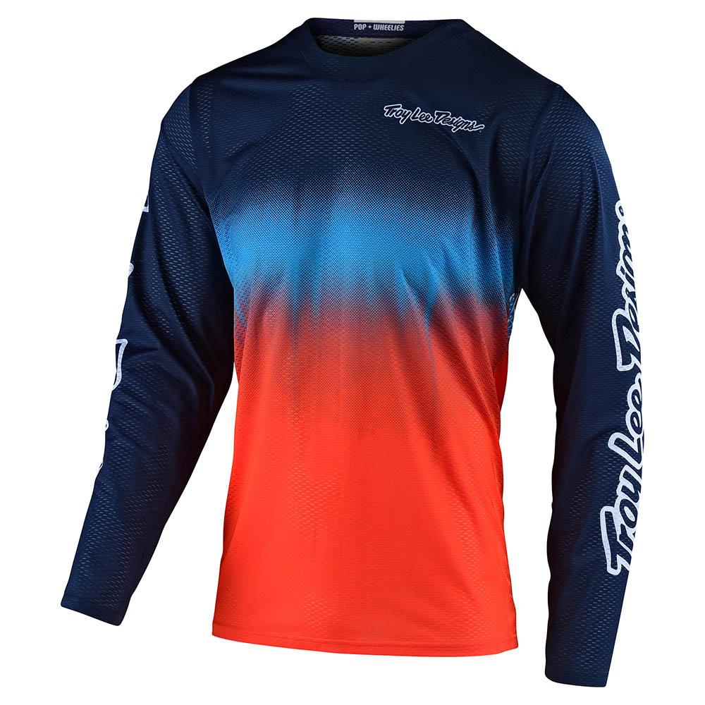 

Джерси TLD GP AIR JERSEY [STAIN'D NAVY / ORANGE] размер MD