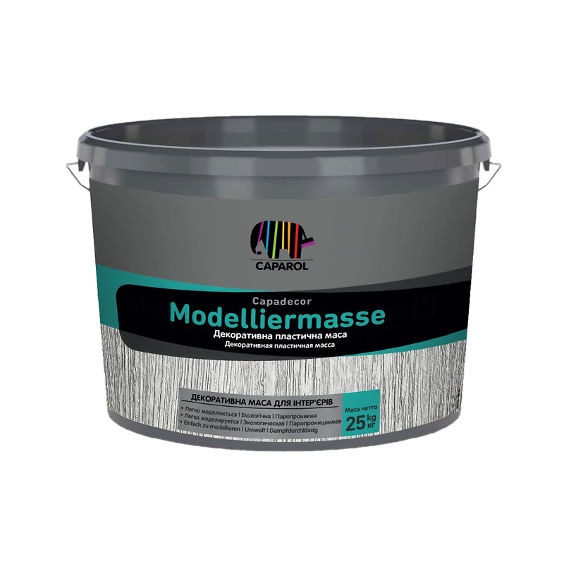 

Пластичная масса для моделирования Caparol Capadecor Modelliermasse 25кг Белая