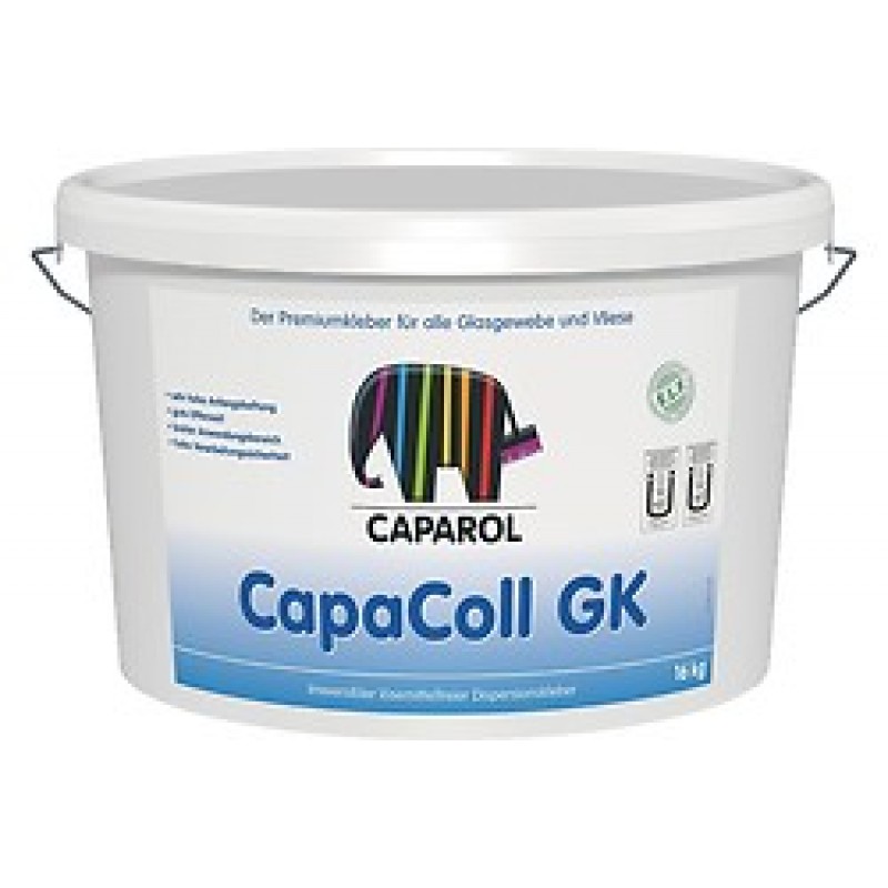 

Клей для приклеивания стеклоткани Caparol Capacoll GK 16 кг Белый