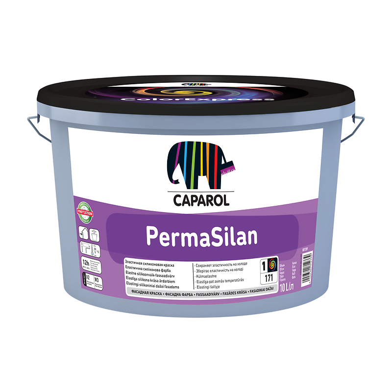 

Фасадная краска Caparol PermaSilan B1 2,5 л Белая