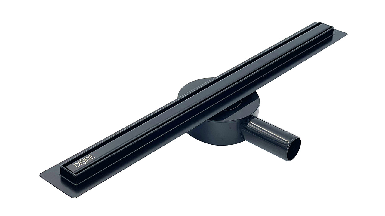 

Линейный трап из нержавейки с поворотным сифоном DESIRE Gusto Notte Black 800 мм (ST701347)