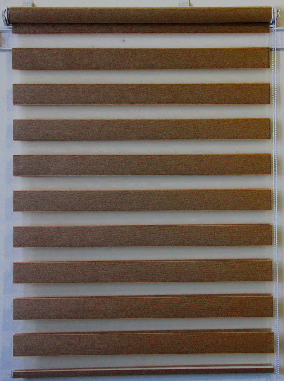 

Рулонная штора Miranda День-ночь ВН-113-9 блэкаут 32,5*160 см Коричневый