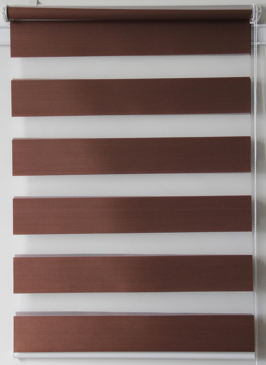 

Рулонная штора Miranda День-ночь ВН-2562-15 80*130 см Коричневый